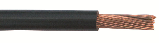 ISO AUTO FLRY-B 0.5mm2 (16/0.20) Thin Wall Automotive Single Core PVC 105 Deg C Black
